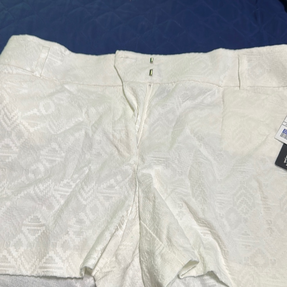 White shorts